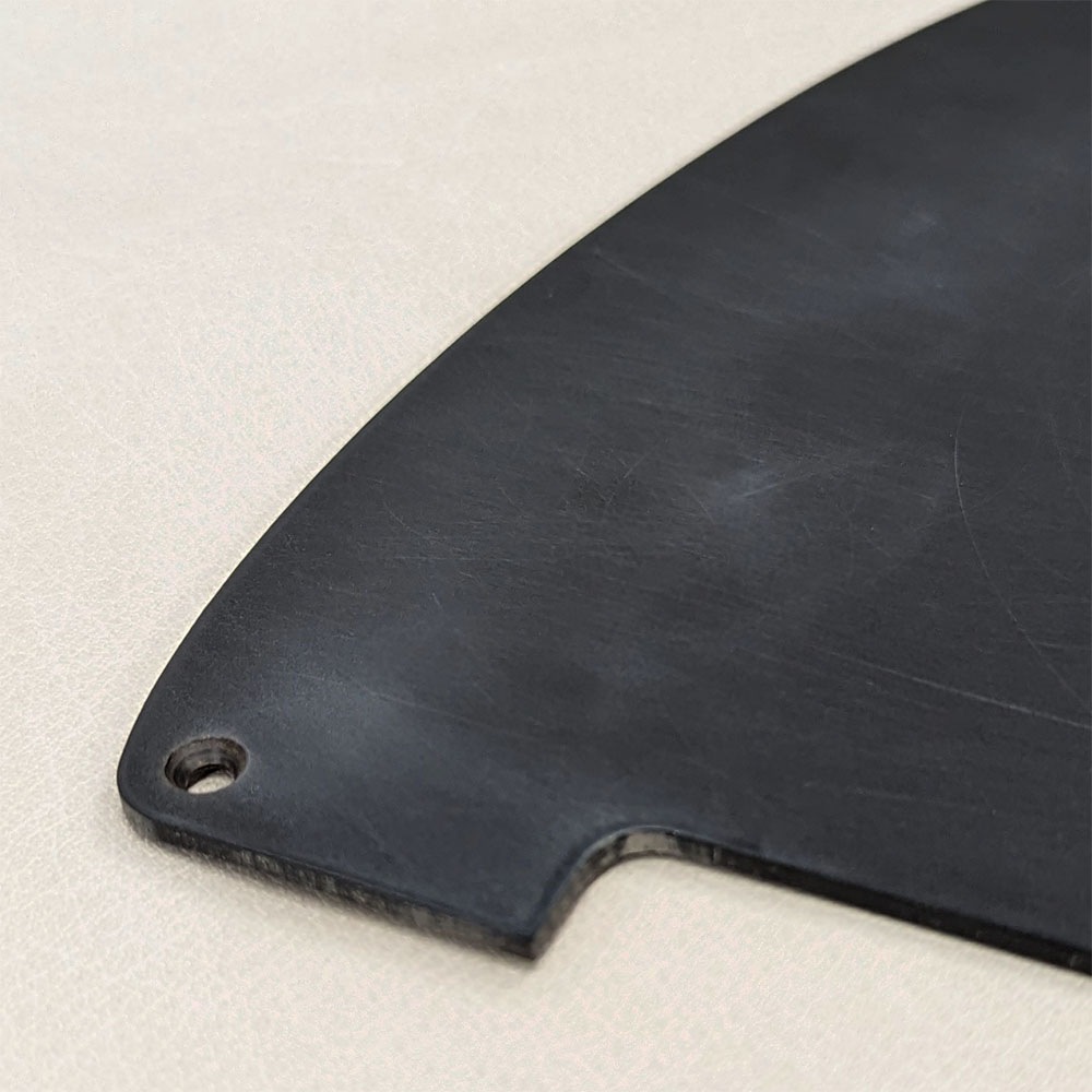 【YJB PARTS】 TL50's テレキャスター用ピックガード レリックマットブラック1P インチ 【メール便対応】