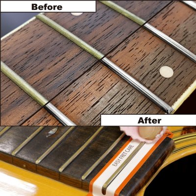 HOSCO Easy Fret Care 2.8mm ジャンボフレット用クリーナーセット 【メール便対応】