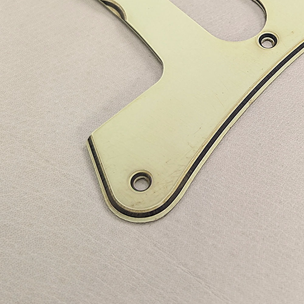 YJB PARTS ST'65 ストラト用ピックガード エイジドギターパーツ レリックミントグリーン3Ply インチ 日本製【メール便対応】