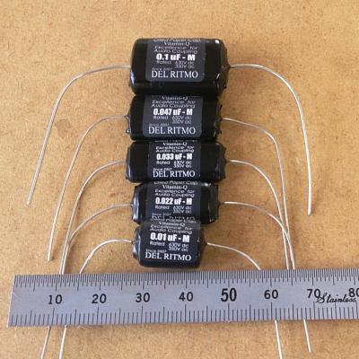 DEL RITMO Black candy ビタミンQ 0.047uF(473)/630VDC 【メール便対応】