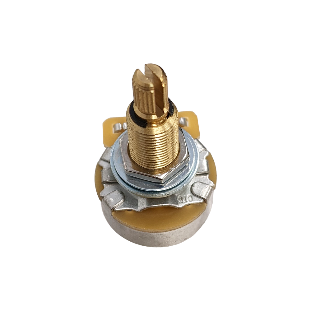 CTS Vintage Taper Pot by Mojotone(R) 500K Split (Long) 【宅配便A】 電装パーツ,ポット(可変抵抗器),Aカーブ500K ワイズスタジオ