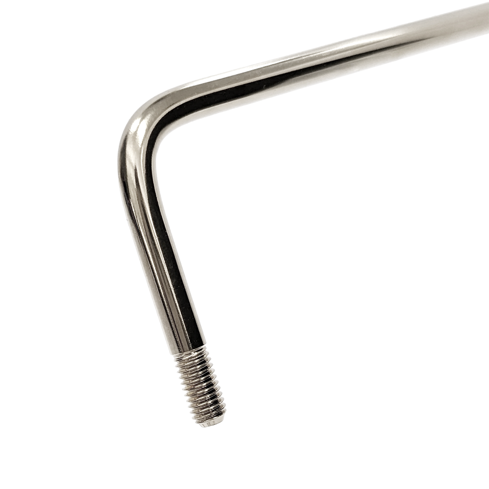 YJB PARTS トレモロアーム クローム ギターパーツ インチ エイジドホワイト 【メール便対応】