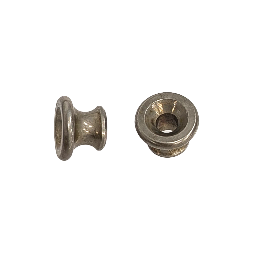 【YJB PARTS】 Gタイプエンドピンペア レリックニッケル/Relic Nickel 【メール便対応】