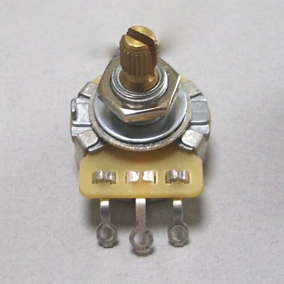 【音漏れ改善に】 CUSTOM CTS Aカーブ 500K Split 【ボリュームポット】 【メール便送料無料】