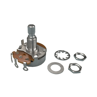 【YJB PARTS】 Φ24国産ポット Bカーブ 500K ミリ規格 【メール便対応】