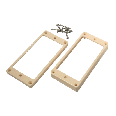 【日本製】 YJB PARTS エスカッション ビンテージアイボリー フラットボトム (ビス付き) 【メール便送料無料】