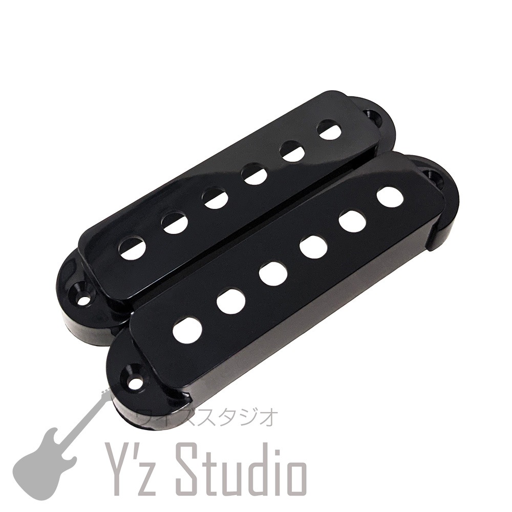 【YJB PARTS】 JG ジャガー用ピックアップカバーセット ブラック 【メール便送料無料】