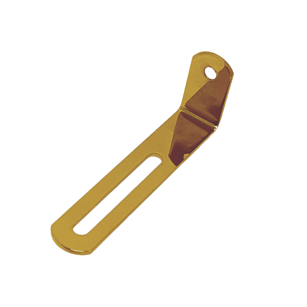 YJB PARTS LPピックガードブラケット インチサイズ モダンスタイル ゴールド 【メール便送料無料】