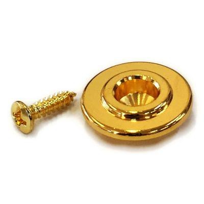 YJB PARTS Gシリーズ ベース用ストリングリテイナー ゴールド 【メール便対応】