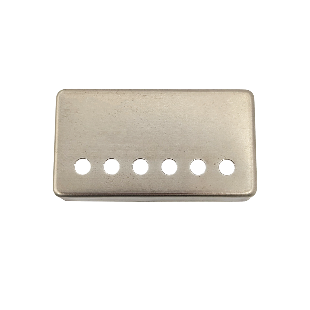 YJB PARTS ハムバッカーピックアップカバー インチサイズ9.8mmピッチ Unplated 【メール便送料無料】