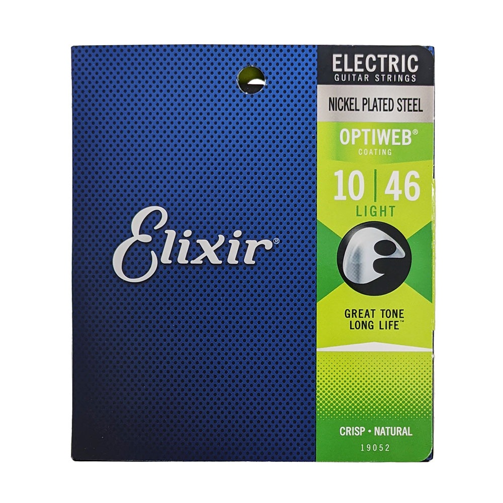 ELIXIR 19052 OPTIWEB Light .010-.046 エレキギター弦 【メール便対応】