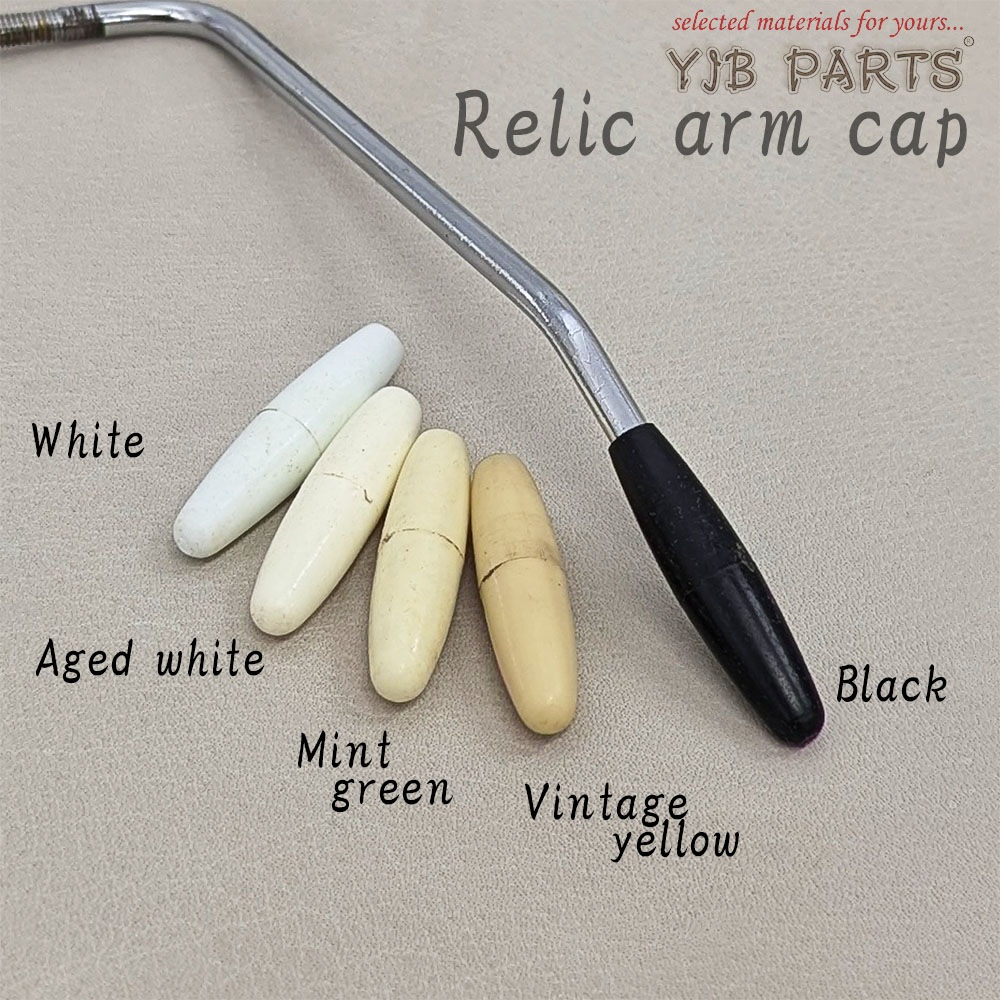 YJB PARTS アームキャップ インチミリ兼用 レリックブラック 日本製【メール便対応】