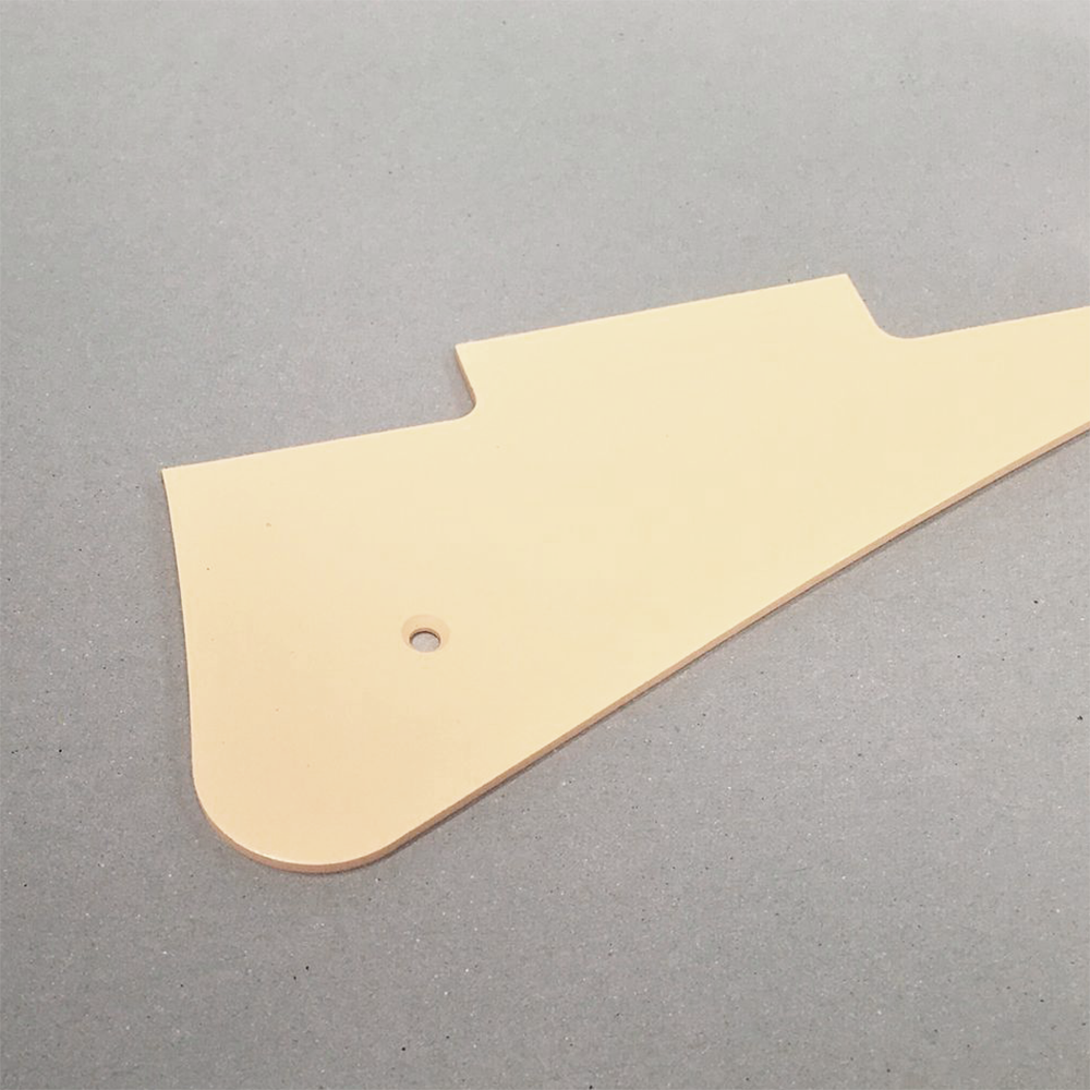【YJB PARTS】 LP STD レスポールスタンダード用ピックガード ビンテージアイボリー1P インチ 【メール便送料無料】