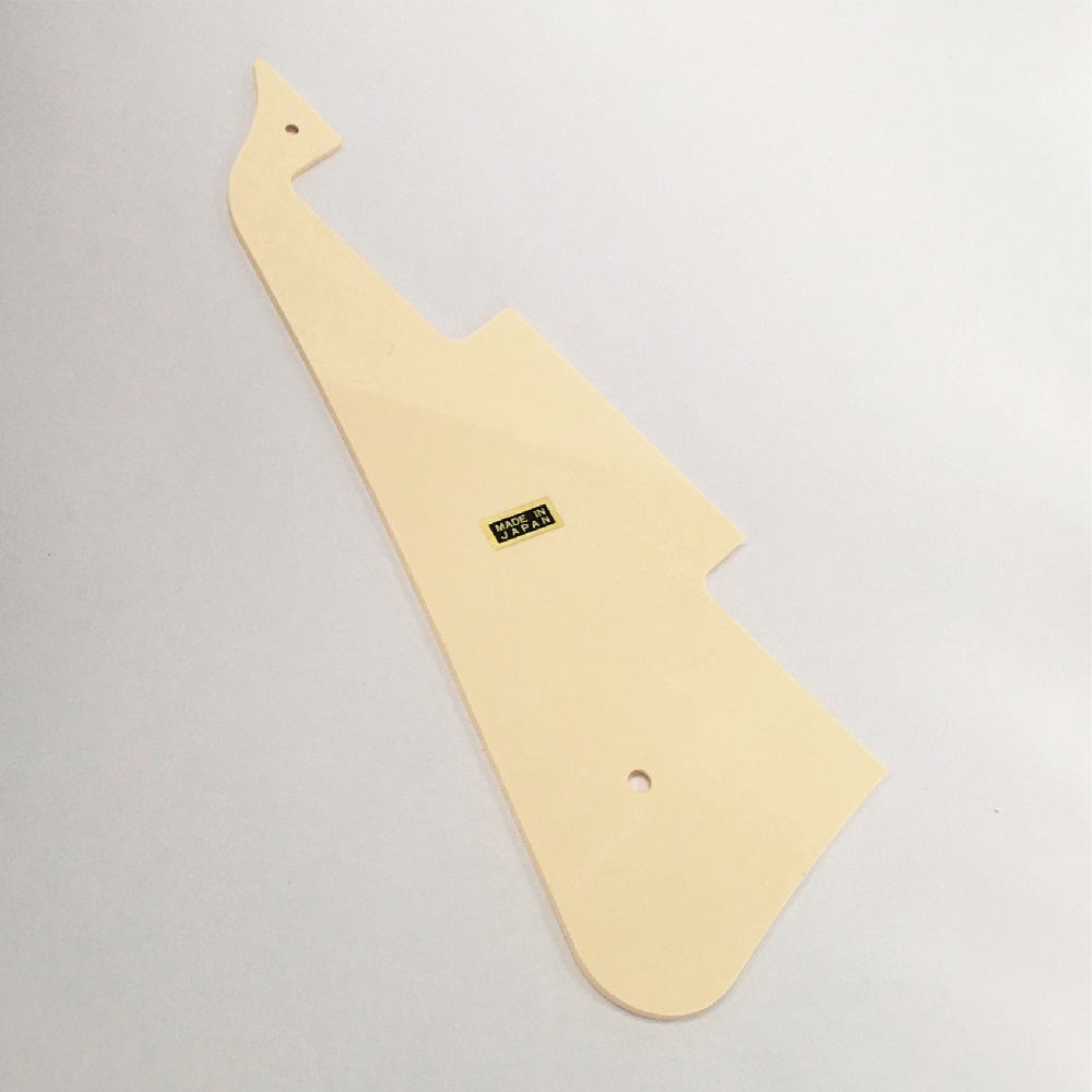 【YJB PARTS】 LP STD レスポールスタンダード用ピックガード ビンテージアイボリー1P インチ 【メール便送料無料】