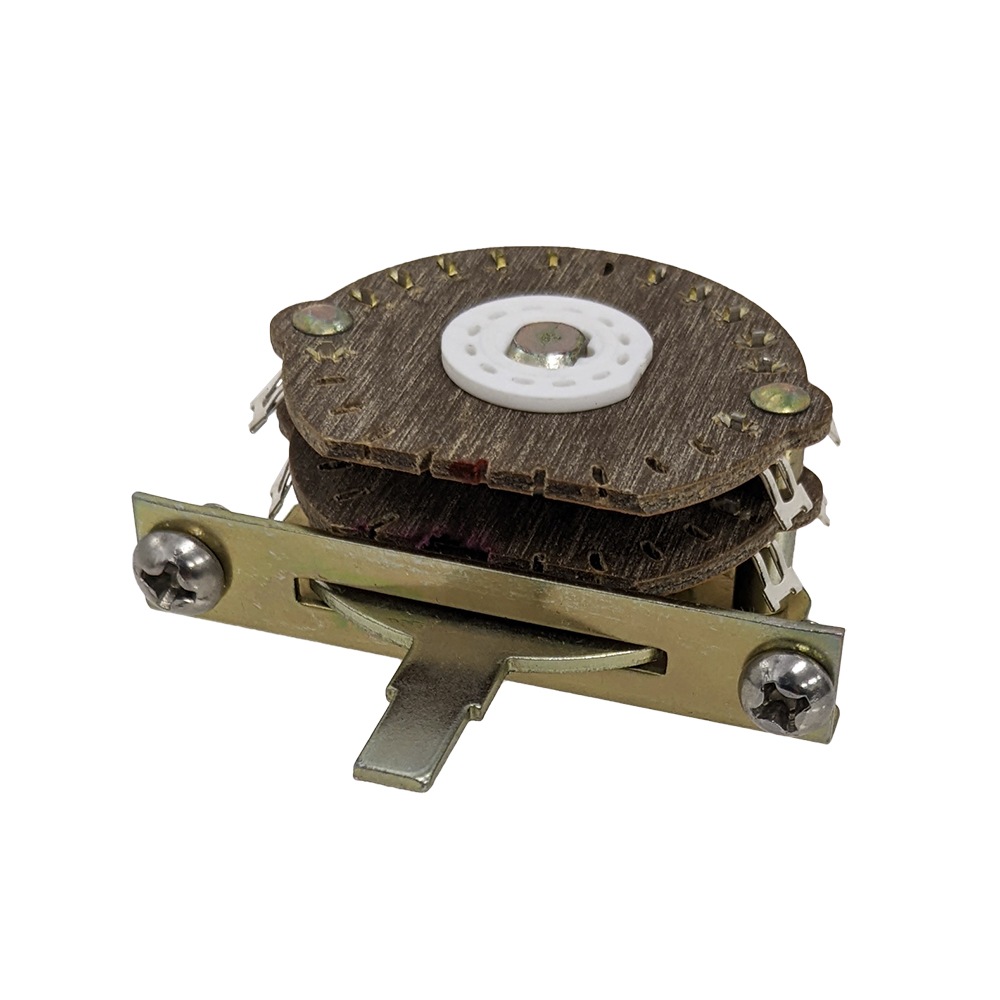 【5段レバースイッチ】 Oak Grigsby Super lever switch 特殊配線用5段(4回路5接点) 【メール便対応】