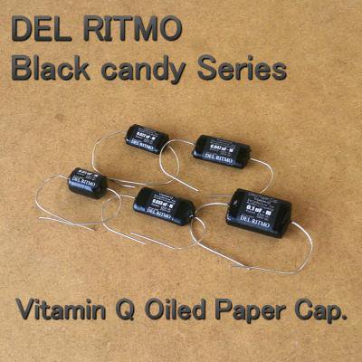 DEL RITMO Black candy ビタミンQ 0.033uF(333)/630VDC 【メール便対応】