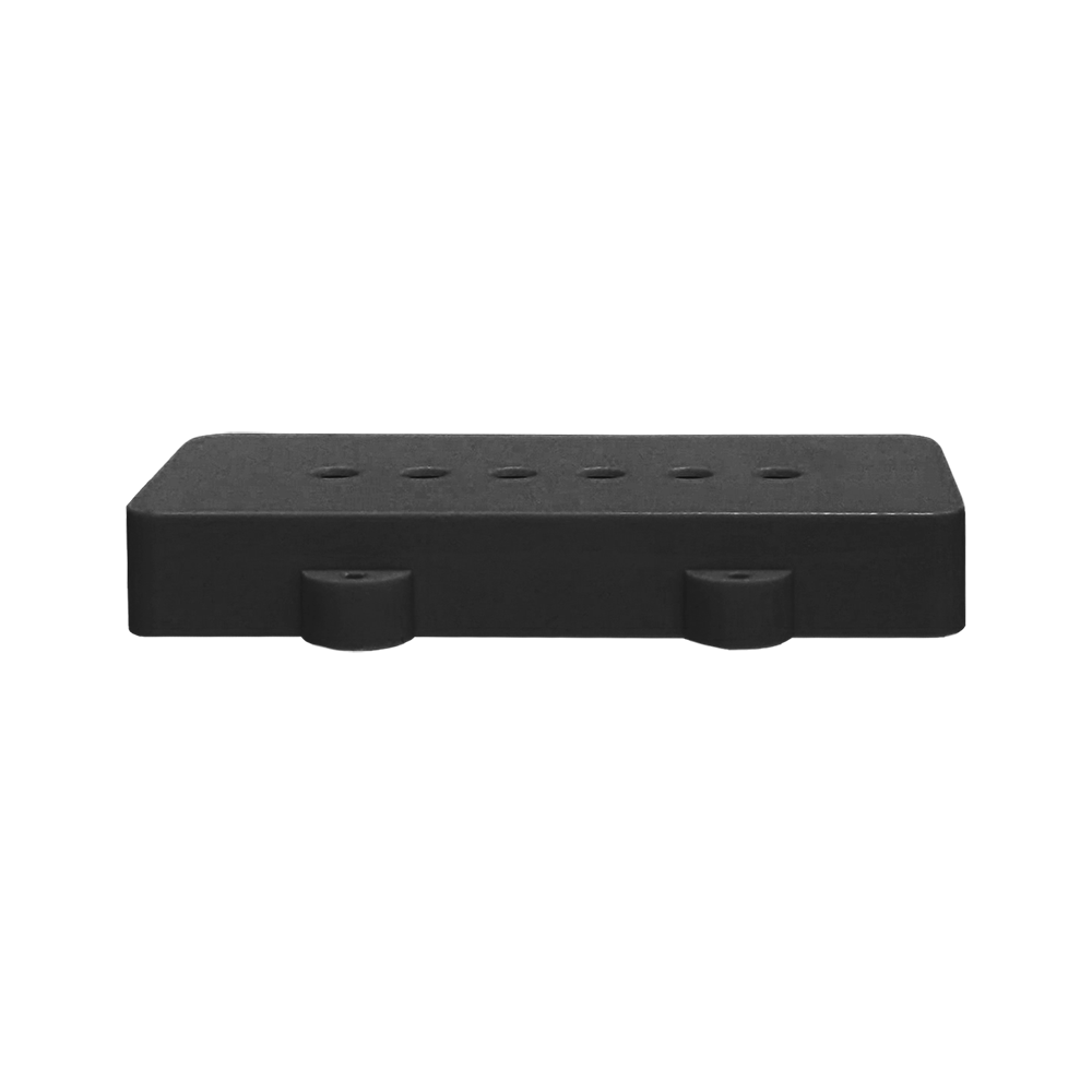 【YJB PARTS】 JM ジャズマスター用ピックアップカバーセット ブラック 【メール便送料無料】