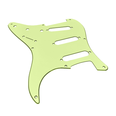 YJB PARTS】 ST 50's ストラト用ピックガード ミントグリーン3P インチ