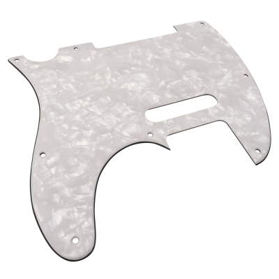 【YJB PARTS】 TL60's テレキャスター用ピックガード ホワイトパール3P インチ 【メール便送料無料】