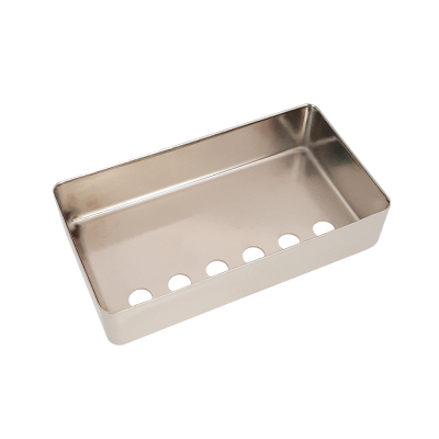 【YJB PARTS】 ハム用ピックアップカバー ニッケル 【米国製ニッケルシルバー素材】【メール便対応】