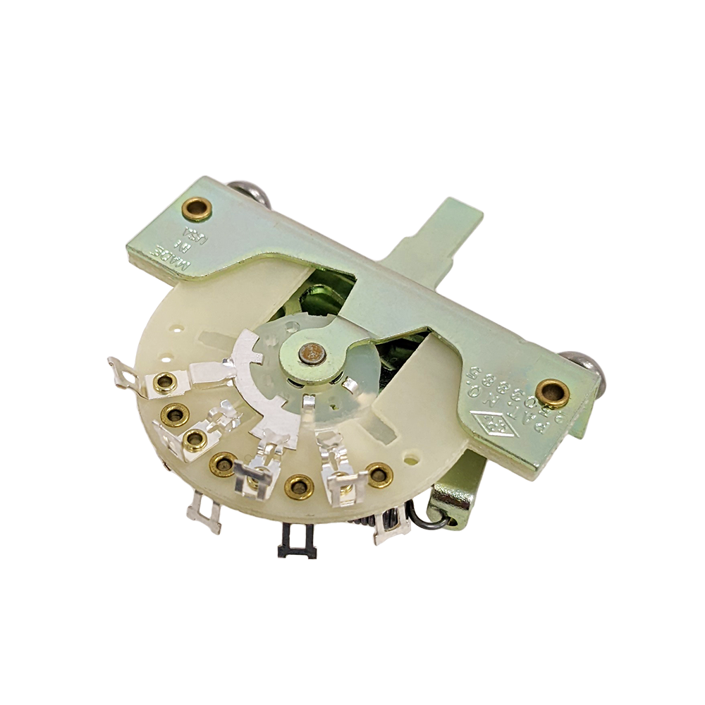 【大定番3wayスイッチ】 CRL 3way switch ノブ2個+ハンダ付き 【メール便対応】