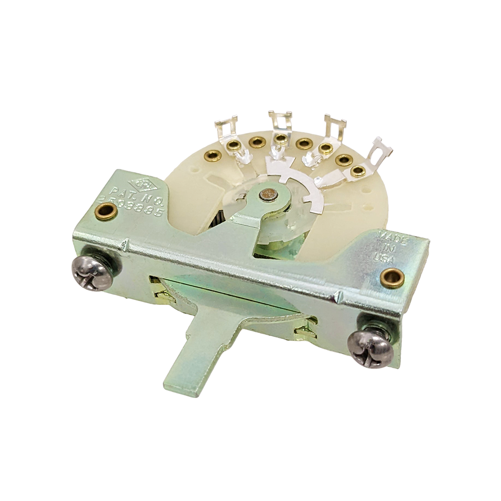 【大定番3wayスイッチ】 CRL 3way switch ノブ2個+ハンダ付き 【メール便対応】