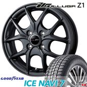 �����åɥ쥹��������ۥ�����1��ʬ���å� 175/70R14 84Q ���åɥ��䡼 GOODYEAR �������ʥ� ICENAVI 7 ����塼�� ILLUGA Z1 ����᥿ 14����� 5.5J