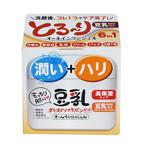 豆乳オールインワンジェル 100g | 基礎化粧品 | ザグザグ通販店