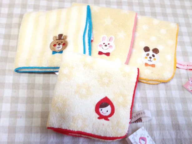 【特価 SALE】デコレ DECOLE パイルハンカチ|キッズ&ベビー