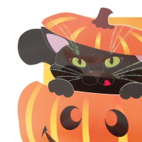 UP WITH PAPER 【ハロウィン】 ポップアップ グリーティングカード （黒猫）