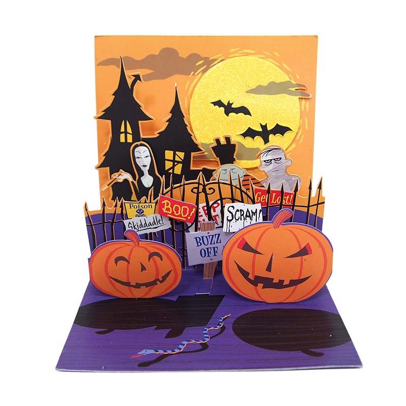 Up With Paper ハロウィン ポップアップ グリーティングカード ホーンテッドハウス ハロウィン雑貨 ハロウィンカード ポップアップ 雑貨ロビン Up With Paper ハロウィン ポップアップ グリーティングカード ホーンテッドハウス ハロウィン雑貨 ハロウィンカード ポップアップ 雑貨ロビン