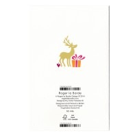 ロジャーラボード 【クリスマス】 スモールグリーティングカード （動物たちのクリスマスツリー）|グリーティングカード|Roger La Borde ロジャーラボード
