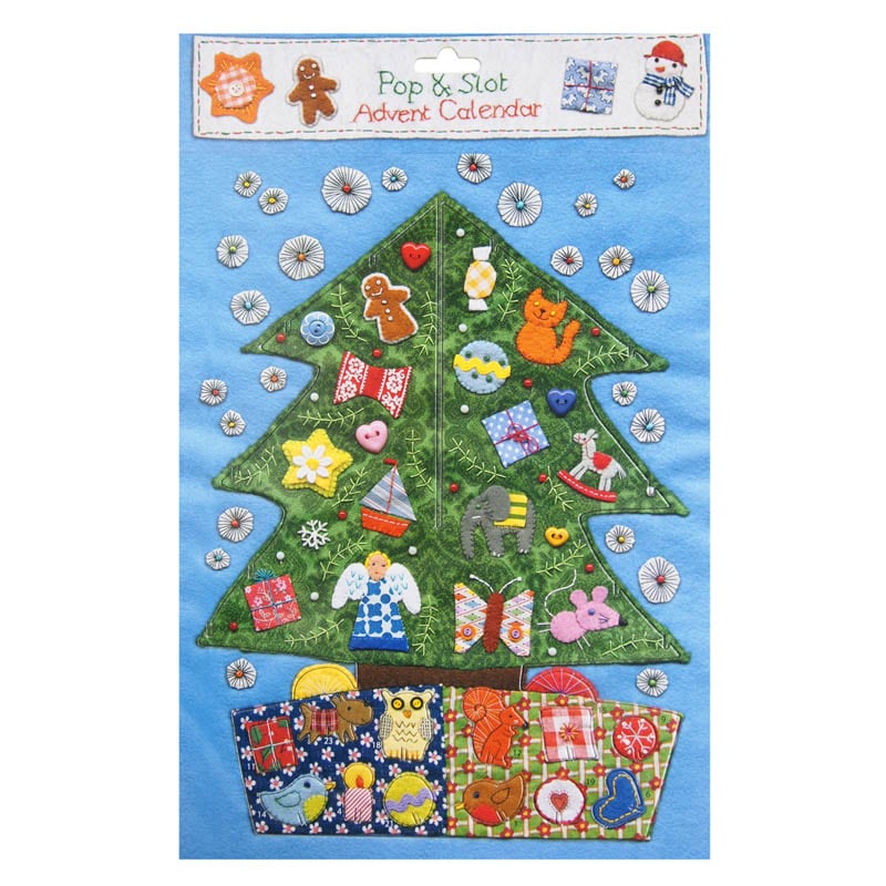 ロジャーラボード 【クリスマス】 立体 アドベントカレンダー ポップ&スロット (ぬいぐるみたち)