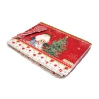 スクラップノート 【クリスマス】 リボン付き （サンタクロース | ビーグル）