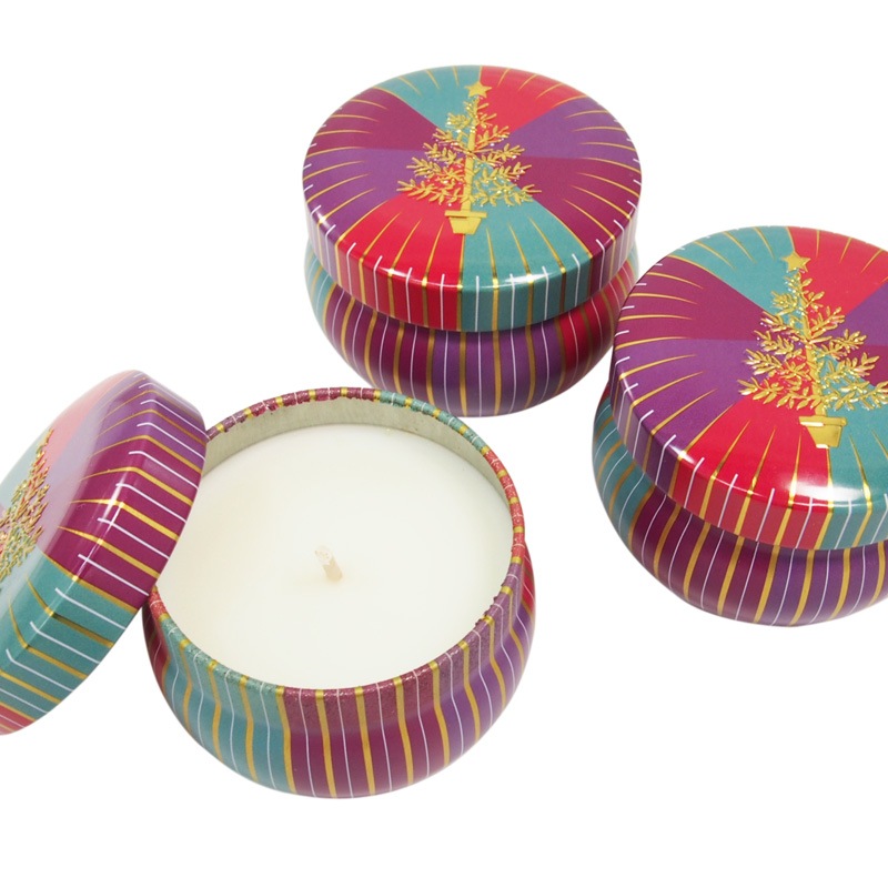 Fringe Studio（フリンジスタジオ） アロマ ティンキャンドル ロウソク 3点セット （エバーグリーン） Fringe