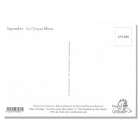 フランス製　ネコのポストカード 【Septembre-Le Croque Minet】
