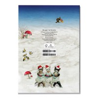 ロジャーラボード 【クリスマス】 グリーティングカード （猫×ツリー）|クリスマスカード|クリスマス雑貨