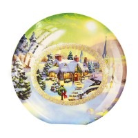 UP WITH PAPER 【クリスマス】 ポップアップ オーナメントカード （冬のコテージ）