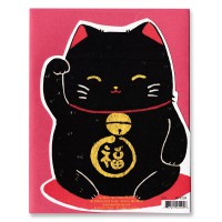 Madison Park 【クリスマス】 スモールグリーティングカード ダイカット （招き猫）|クリスマスカード|クリスマス雑貨