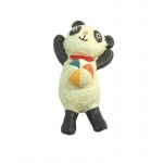 ノーティ アニマルマスコット オブジェ/置物  【ごろりんパンダ】|ガーデン雑貨