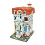 Department56 【クリスマス】 ライトハウス ハートウッド クリークキルト|置物 | オブジェ|インテリア | 収納 | 置物