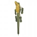 トスダイス 木製 アニマルボールペン 【ワニ】|ボールペン|文房具