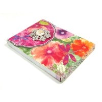 Punch Studio ノートパッド ブローチ付き 【水彩絵の具×トンボ】