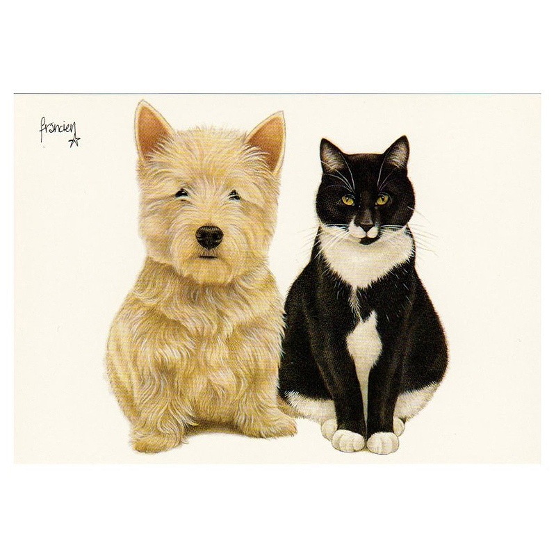 Art Unlimited ポストカード 犬 猫 すべての商品 雑貨ロビン