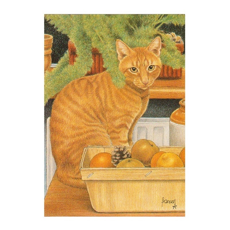 猫と果物のアート作品 【公式通販】