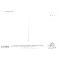 フランス製　ネコのポストカード 【Le Chacuponcteur】