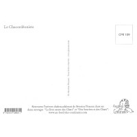 フランス製　ネコのポストカード 【Le Chacordeoniste】