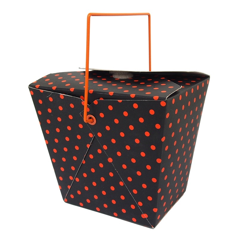 The Gift Wrap Company 【ハロウィン】 テイクアウトコンテナー ギフトバッグ （HALLOWEEN POLKADOTS）