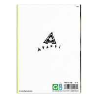 AVANTI PRESS 二つ折り ハロウィン グリーティングカード　（カエルの骸骨）|ハロウィンカード|ハロウィン雑貨