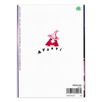 AVANTI PRESS 二つ折り ハロウィン グリーティングカード　（ピンクの魔女服を着た猫）|ハロウィンカード|ハロウィン雑貨